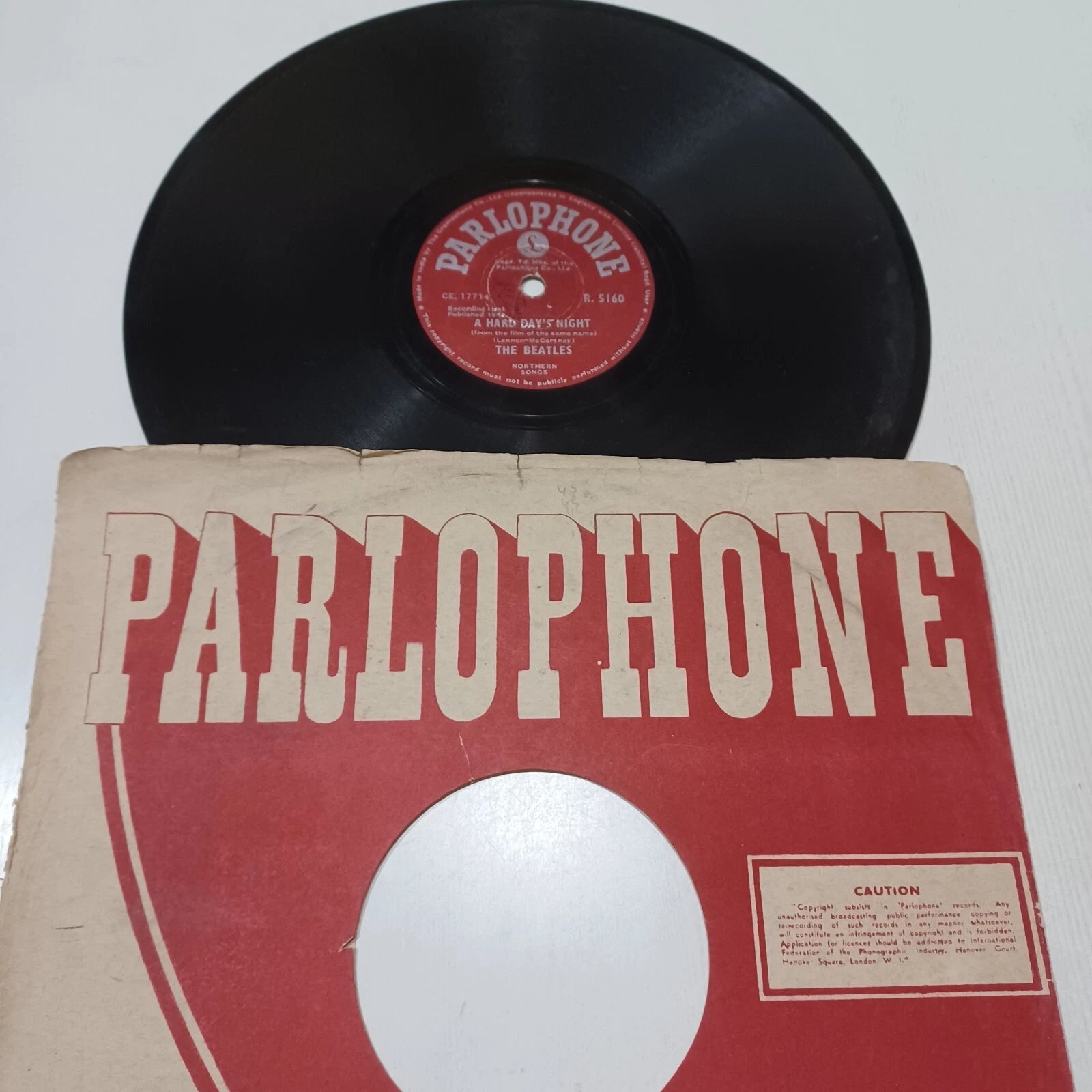 The Beatles 78 RPM A Hard Days Night Things We Said Today