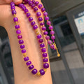 Natural Sugilite Necklace