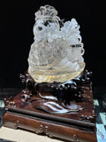 Natural Clear Quartz Dragon Turtle