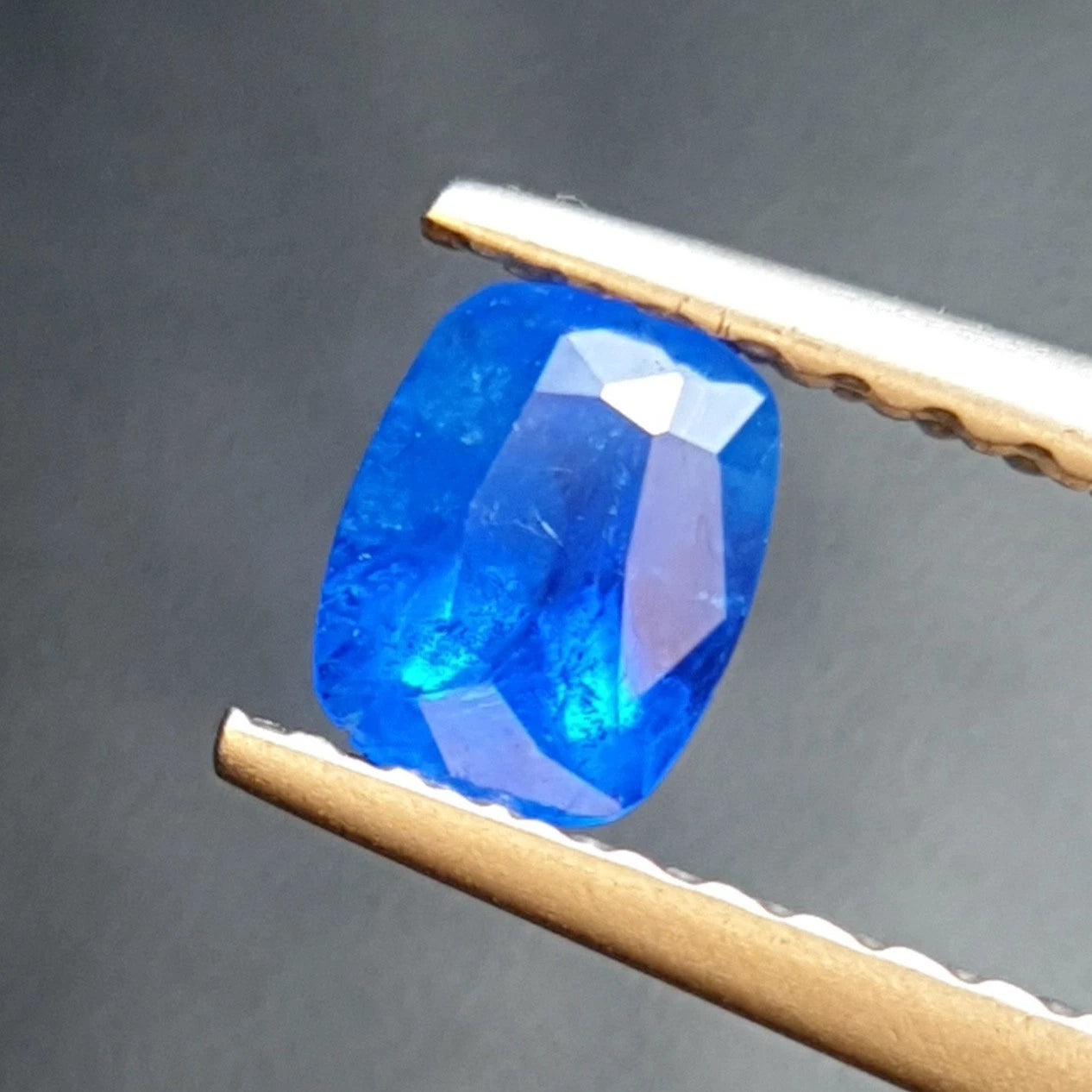 0.25 ct Neon Blue Hauyne Gem from Badakhshan Afghanistan